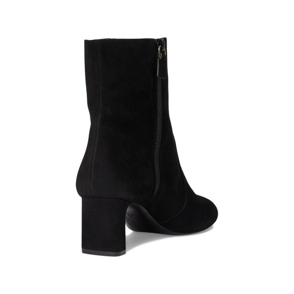 Stuart Weitzman $650 Babette Zip Bootie Black Calfskin Leather 60 Sz 9.5  NIB! - Picture 5 of 7